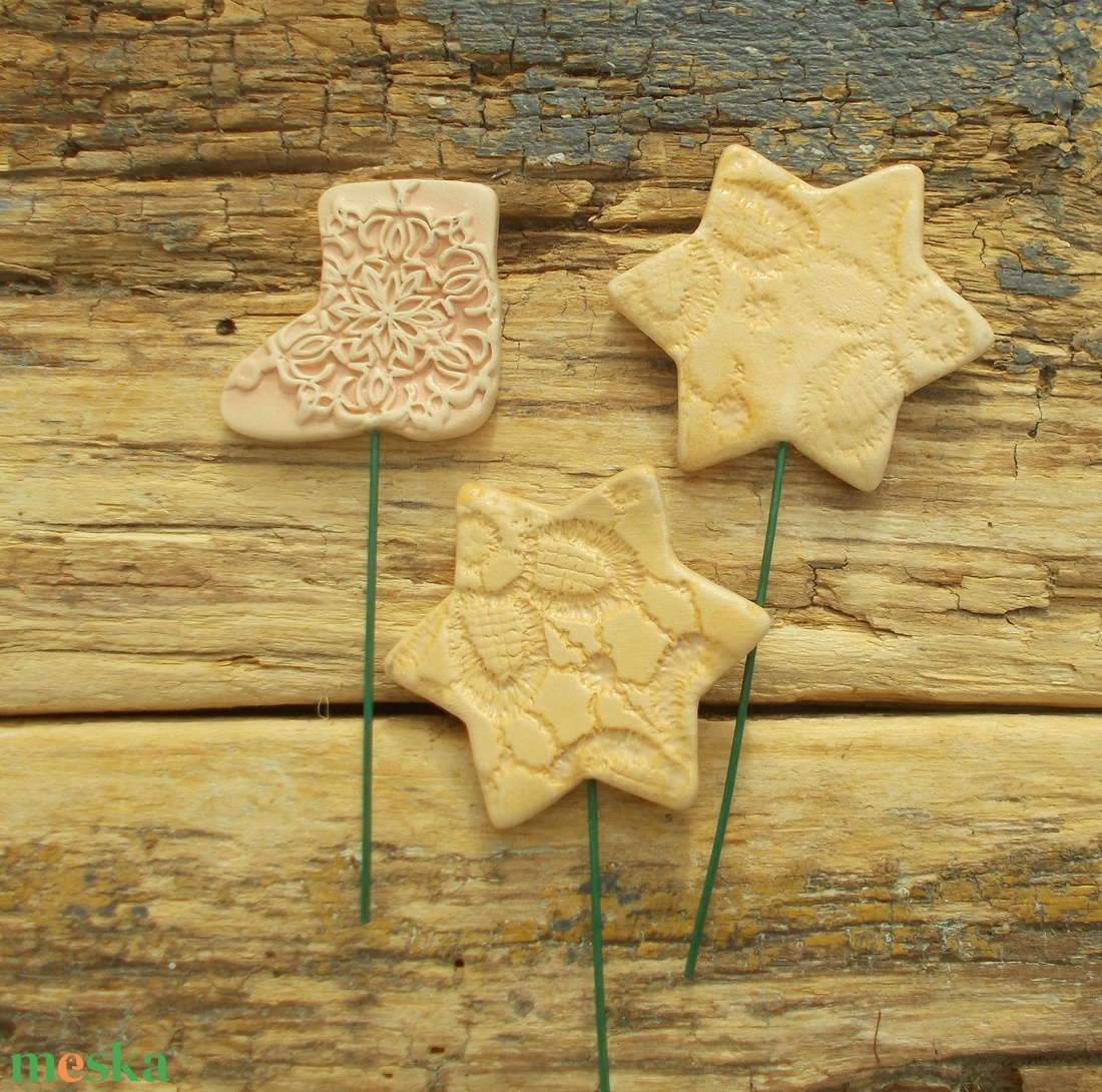 Tűzhetö díszek - karácsony - karácsonyi lakásdekoráció - karácsonyfadíszek - Meska.hu