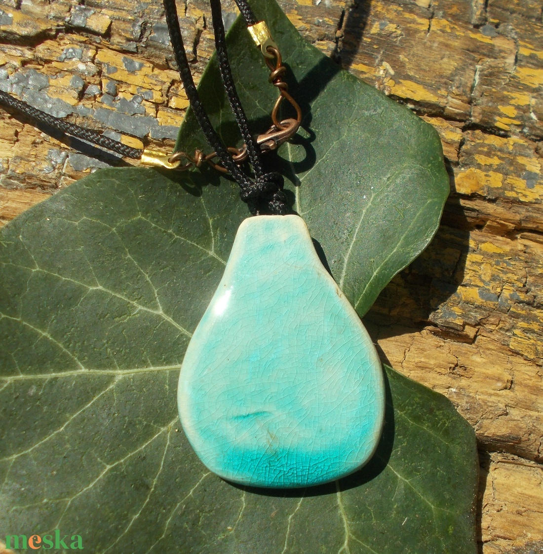 Virágos nyaklánc - ékszer - nyaklánc - medálos nyaklánc - Meska.hu