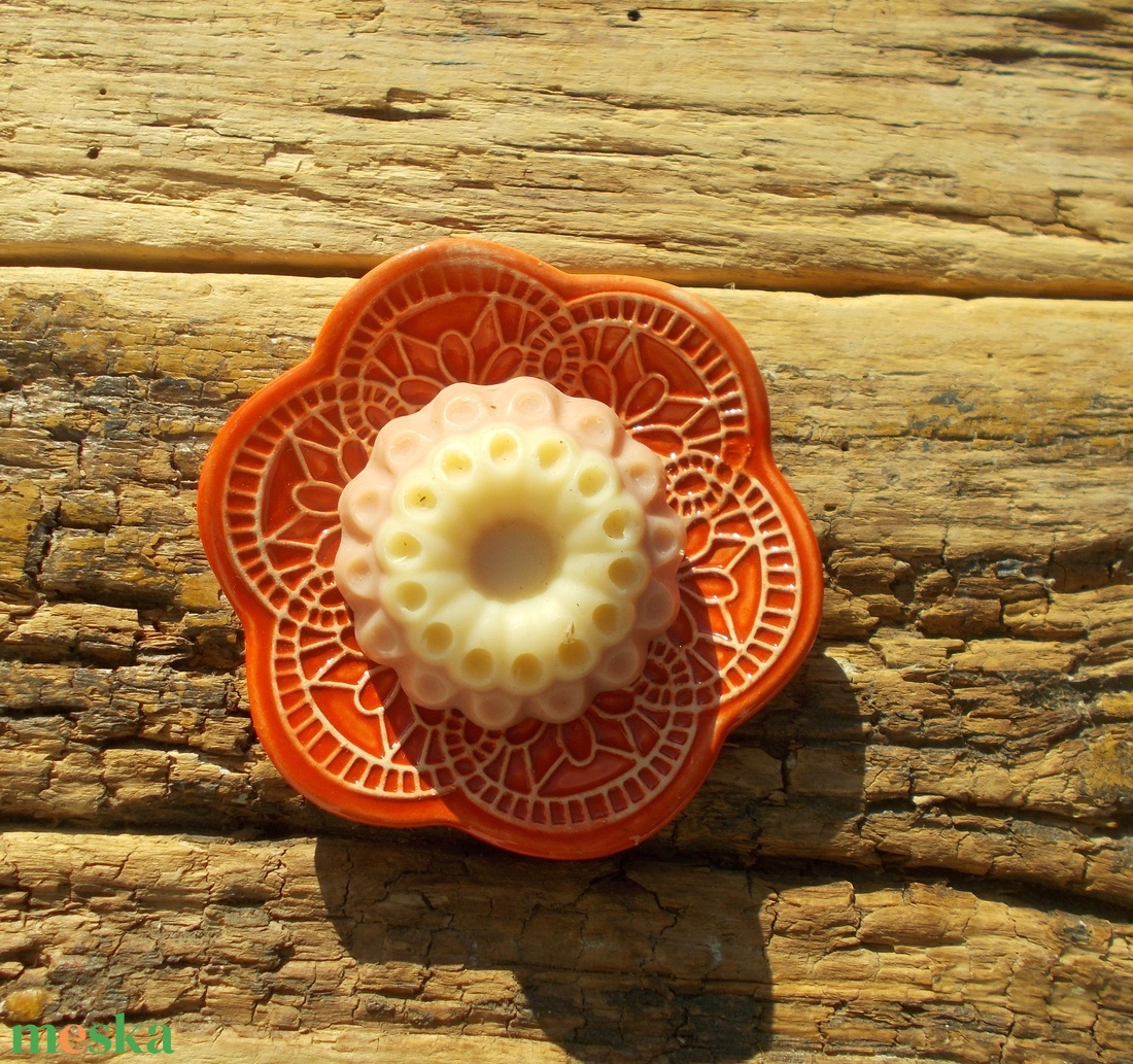 Tenyérnyi szappantartó - otthon & életmód - fürdőszoba - szappantartó - Meska.hu