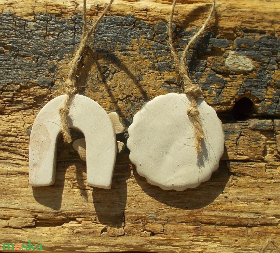 2 db Vintage karácsonyfadísz.  - karácsony - karácsonyi lakásdekoráció - karácsonyfadíszek - Meska.hu