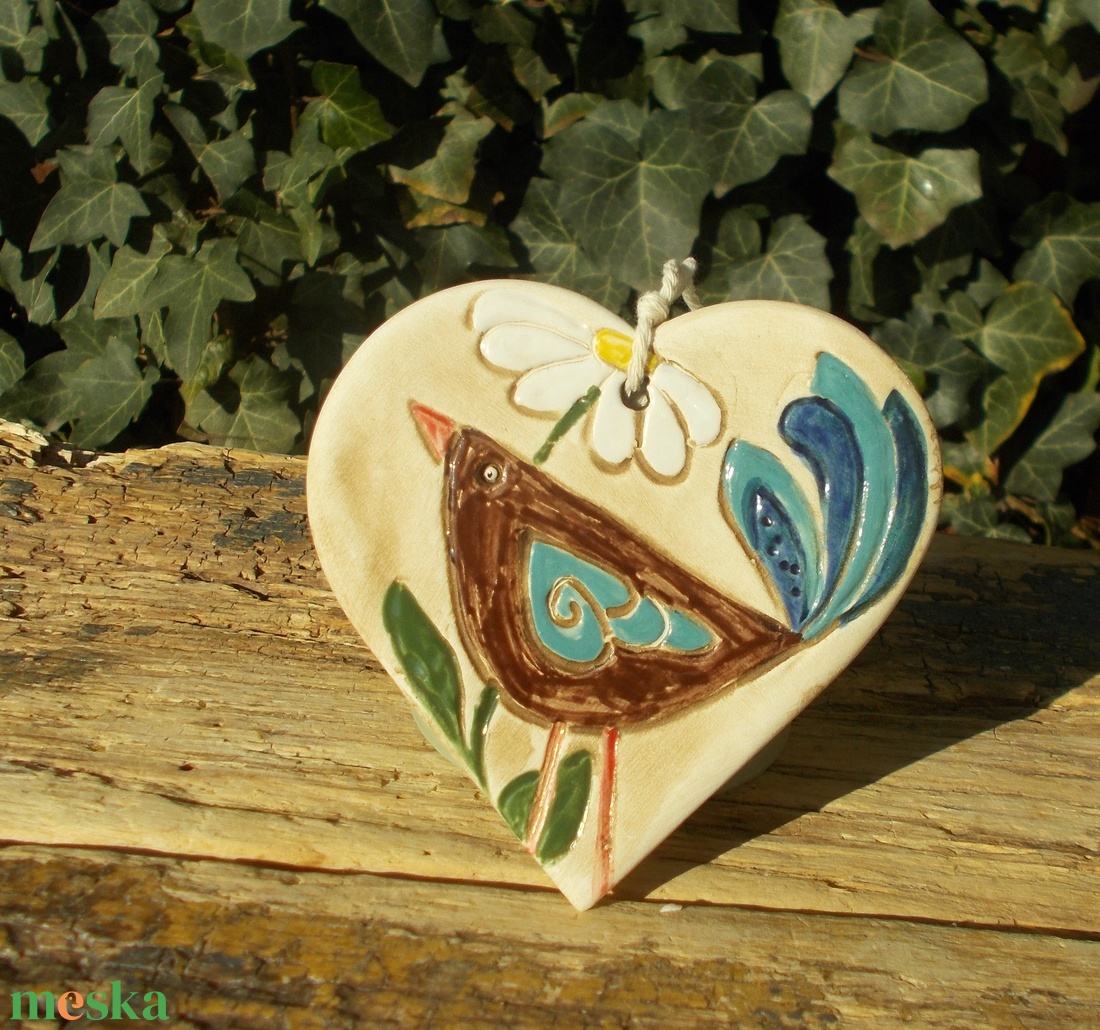 Madárka, falikép - otthon & életmód - dekoráció - kép & falikép - táblakép - Meska.hu