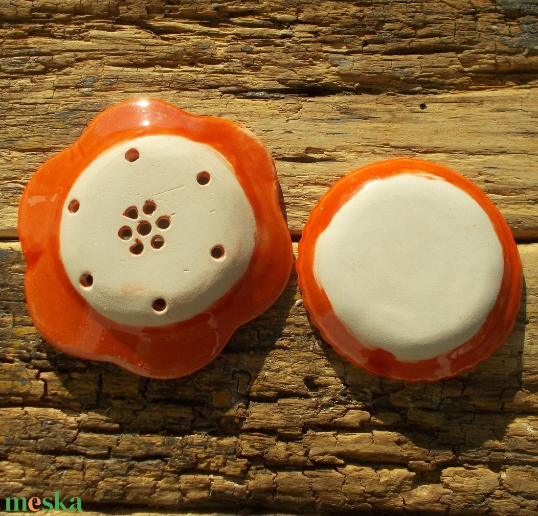 Tenxérnyi szappantartó szappantartó  + gyűrűtartó - otthon & életmód - fürdőszoba - szappantartó - Meska.hu