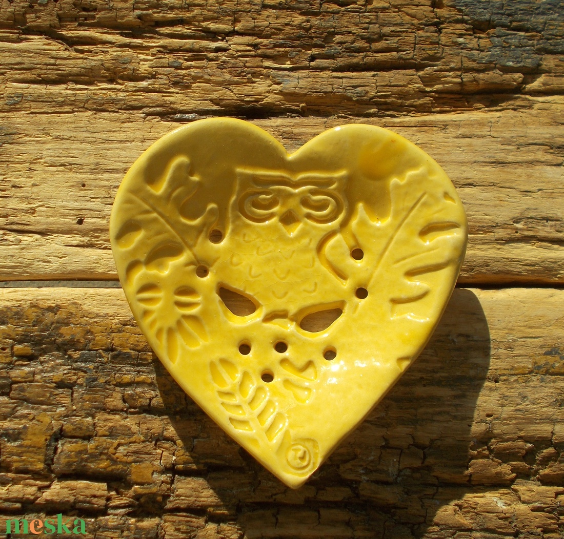 Bagoly az ágak között - otthon & életmód - fürdőszoba - szappantartó - Meska.hu