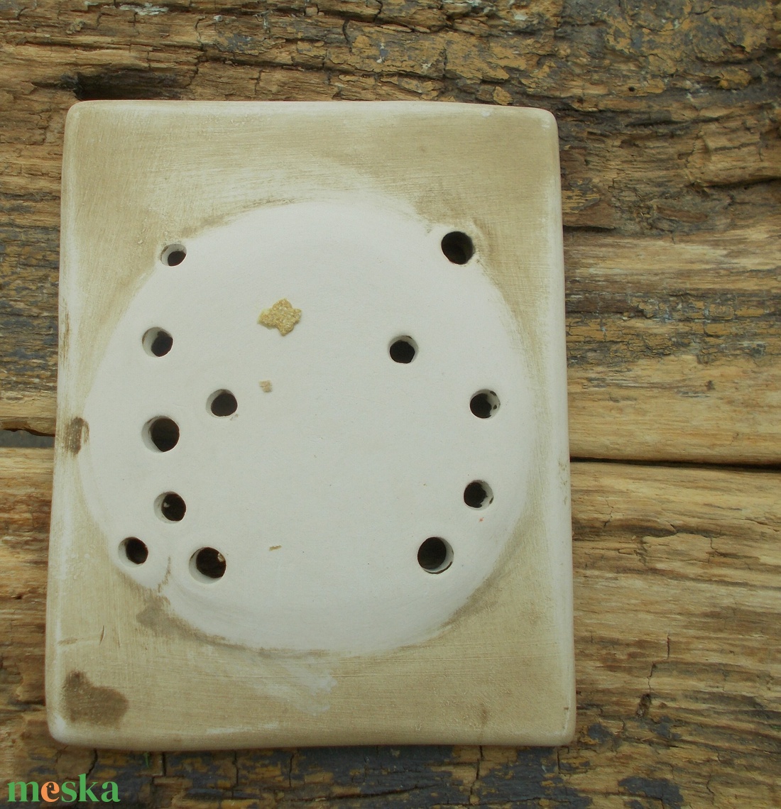 Angyalkás  szappantartó - otthon & életmód - fürdőszoba - szappantartó - Meska.hu