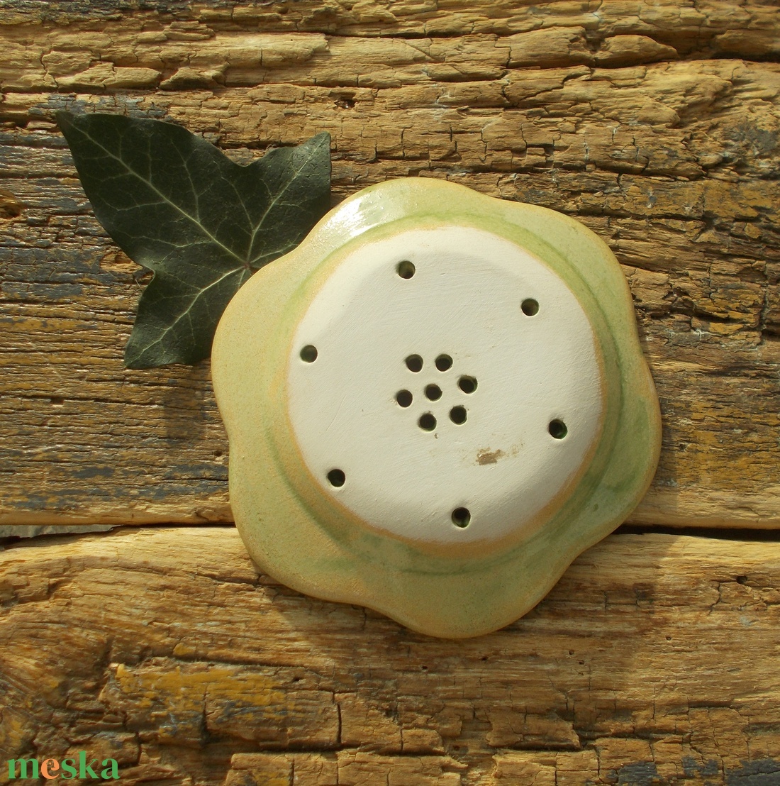 Tenyérnyi szappantartó - otthon & életmód - fürdőszoba - szappantartó - Meska.hu