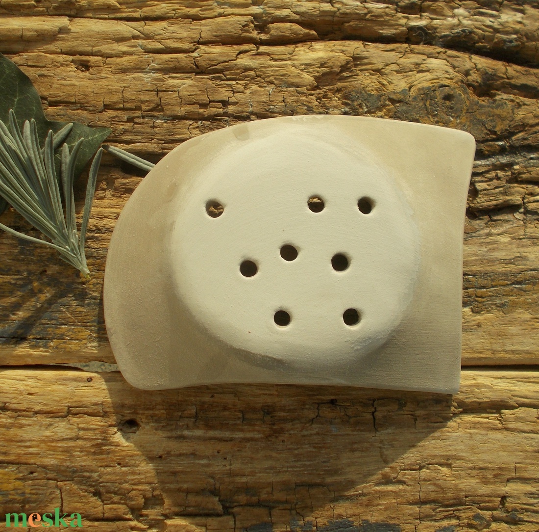  Levendulás szappantartó - otthon & életmód - fürdőszoba - szappantartó - Meska.hu