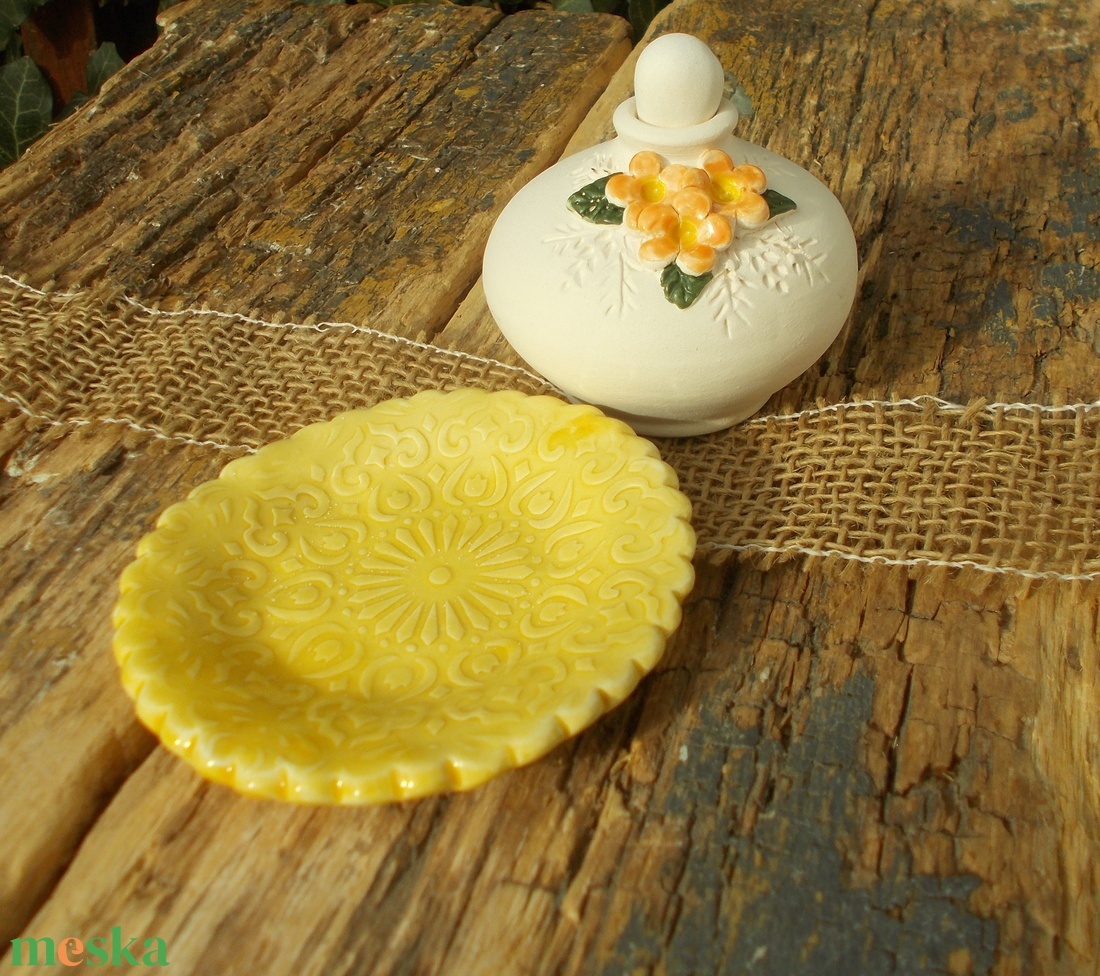 Virágos párologtató szett. - otthon & életmód - gyertya, illat, aroma - párologtató - Meska.hu