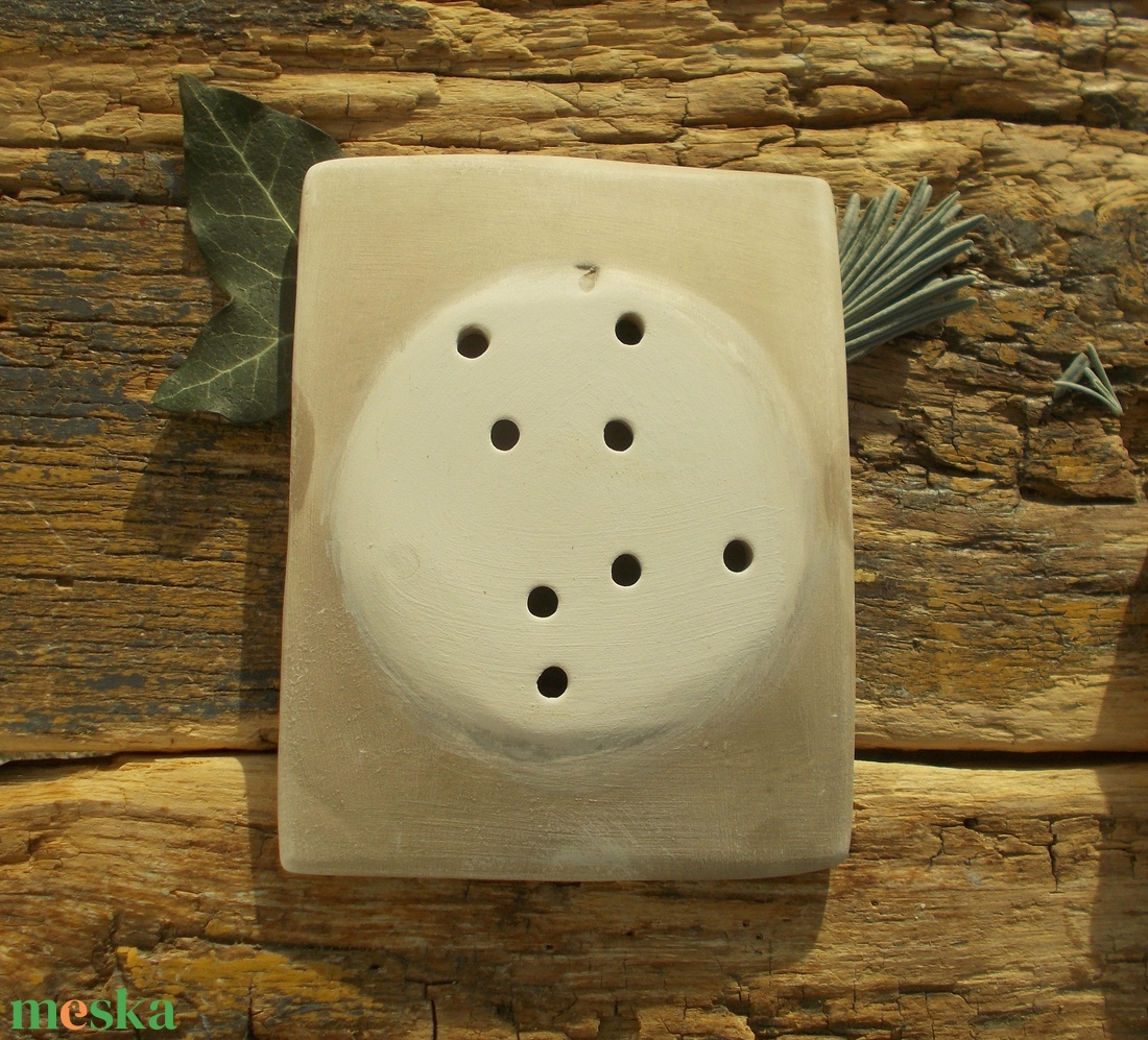  Levendulás szappantartó - otthon & életmód - fürdőszoba - szappantartó - Meska.hu