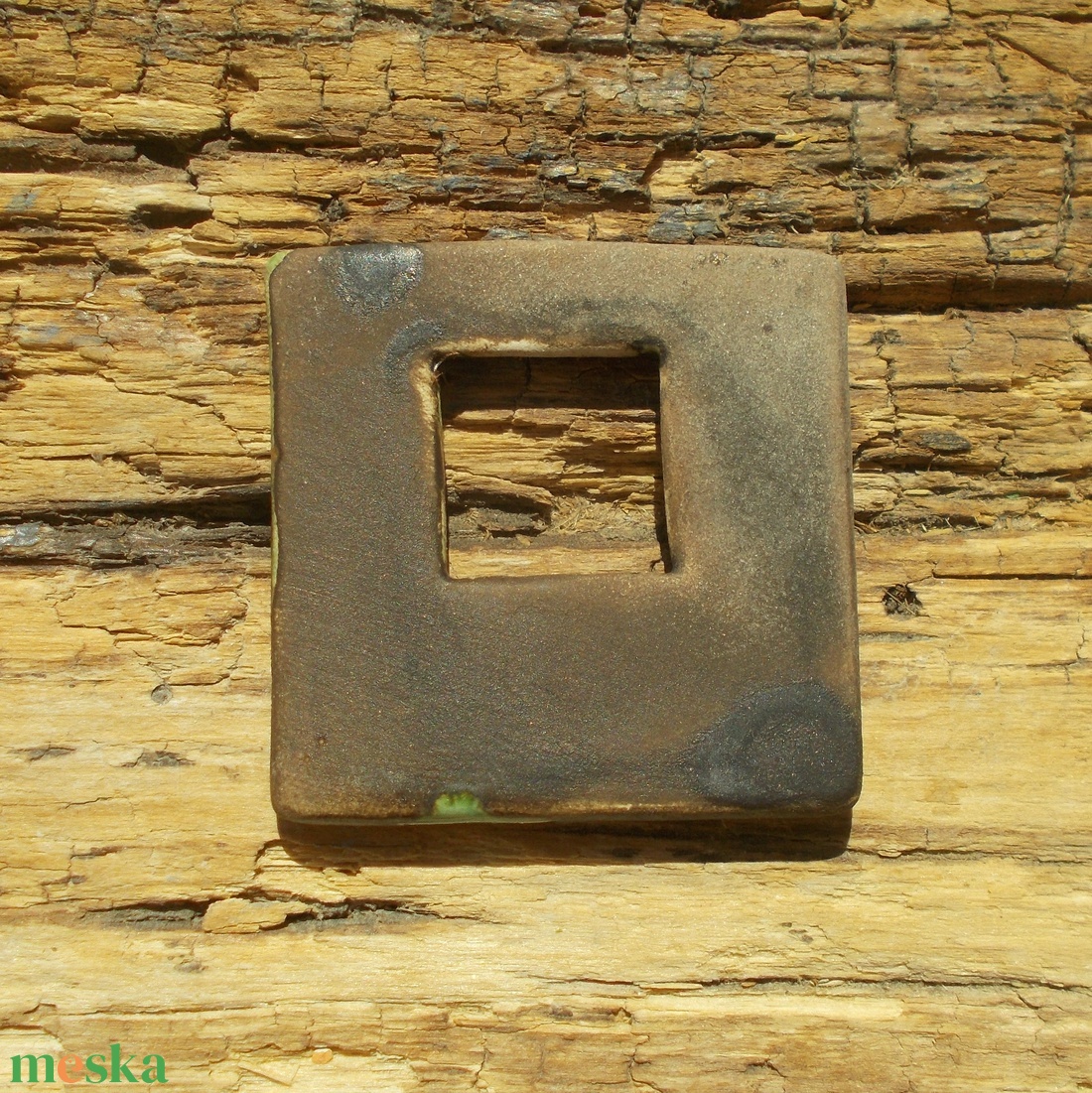 Zöld ,barna , MEDÁL - ékszer - nyaklánc - medál - Meska.hu