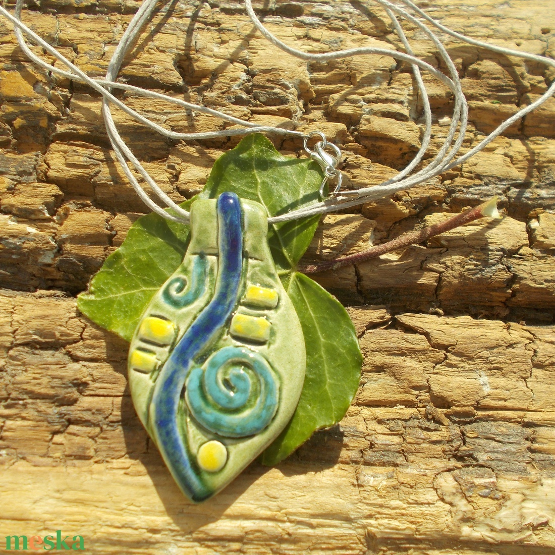 Rátétes nyaklánc - ékszer - nyaklánc - medálos nyaklánc - Meska.hu