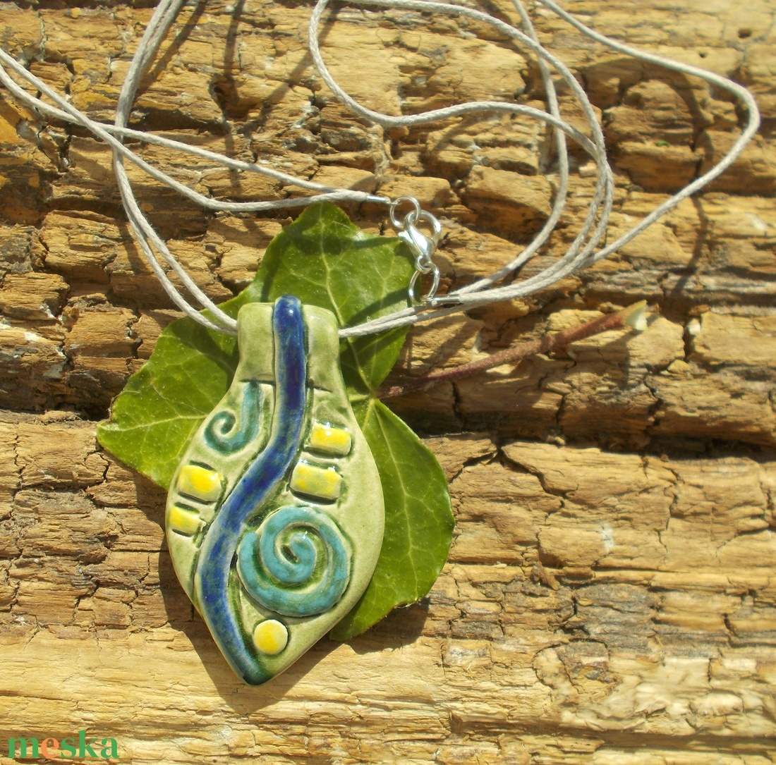 Rátétes nyaklánc - ékszer - nyaklánc - medálos nyaklánc - Meska.hu