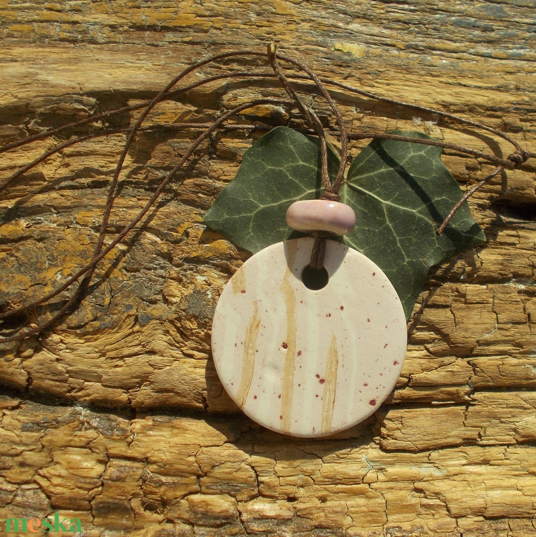 Karamell,puncs, vanilia :) - ékszer - nyaklánc - medálos nyaklánc - Meska.hu