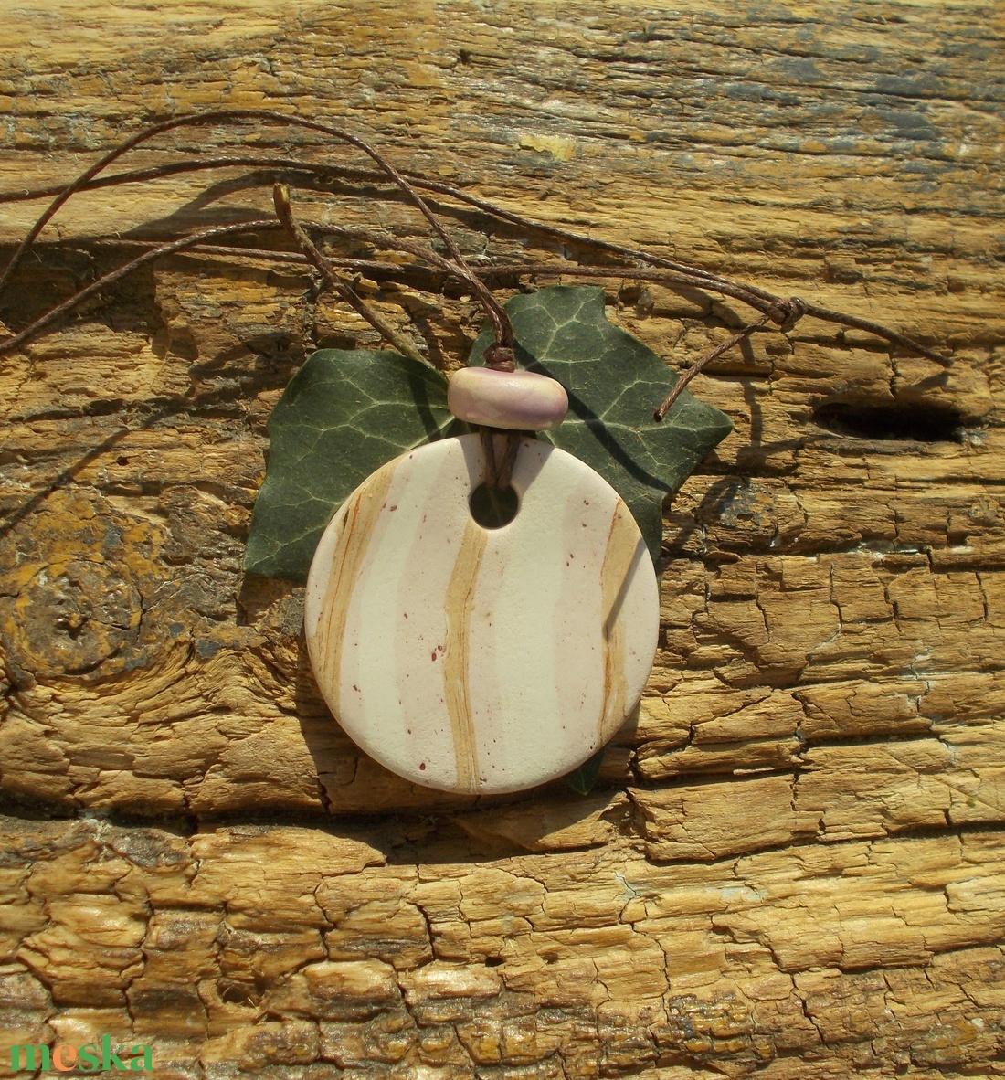 Karamell,puncs, vanilia :) - ékszer - nyaklánc - medálos nyaklánc - Meska.hu