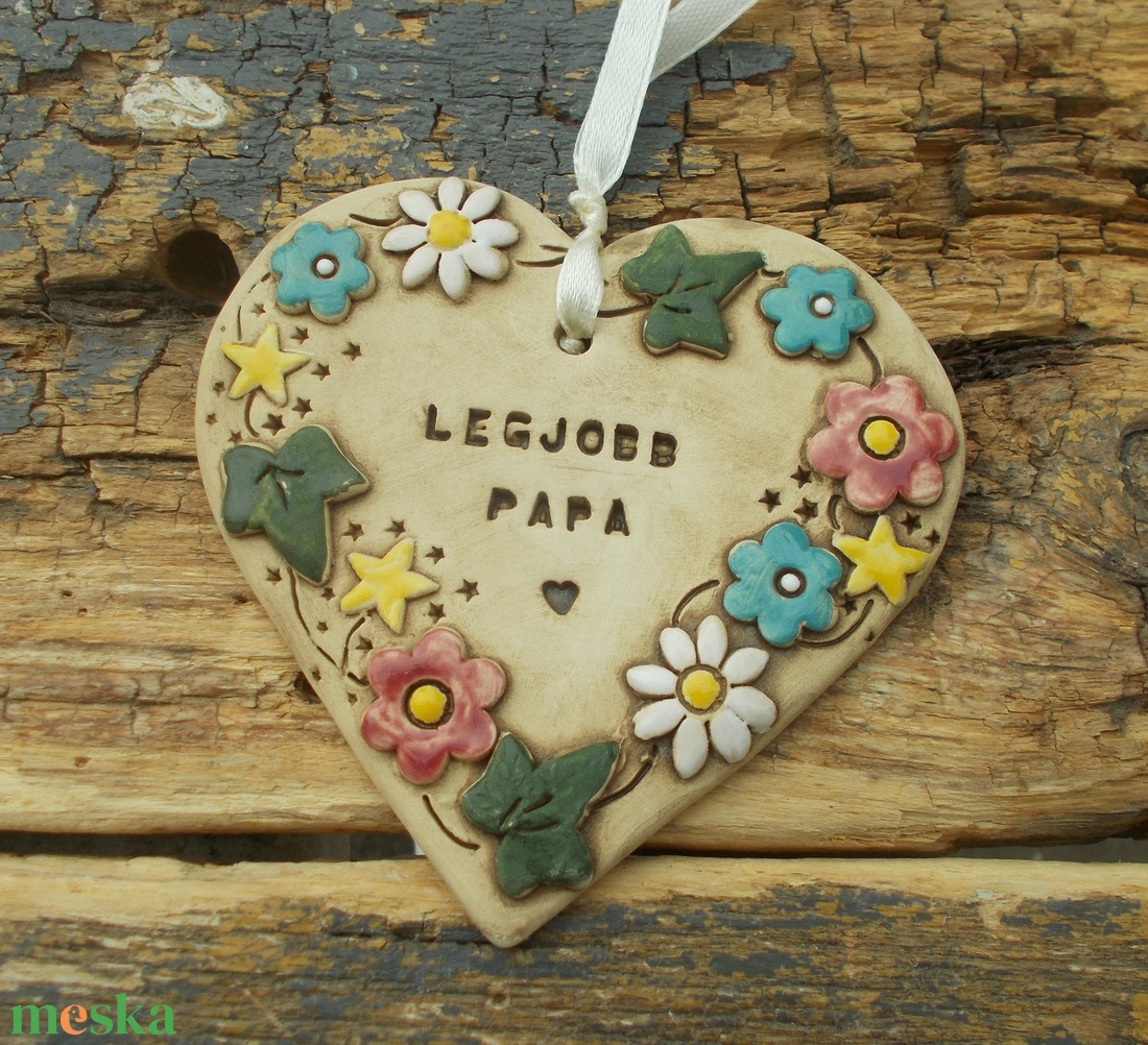 Legjobb papa - otthon & életmód - dekoráció - kép & falikép - táblakép - Meska.hu