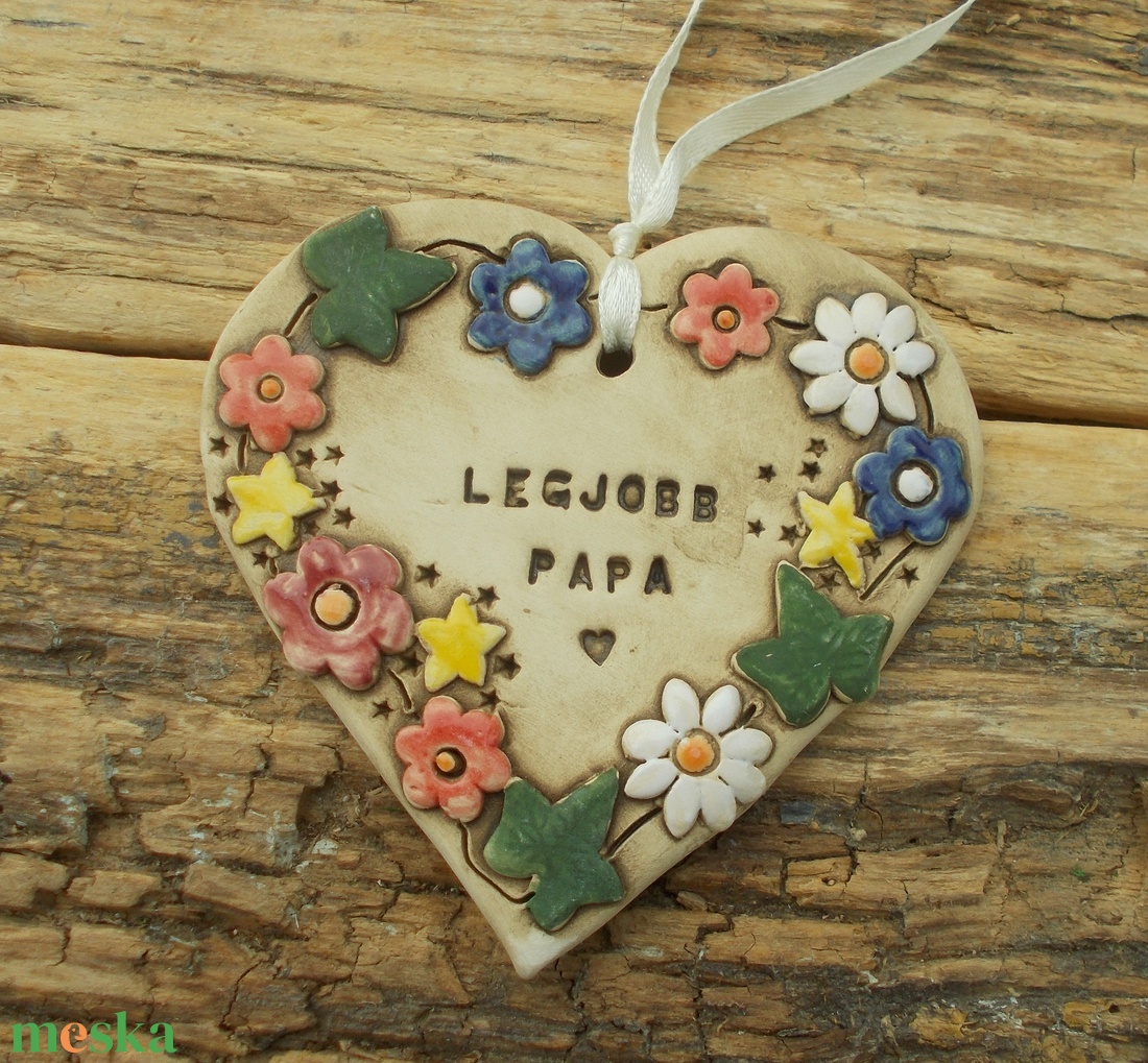 Legjobb papa - otthon & életmód - dekoráció - kép & falikép - táblakép - Meska.hu