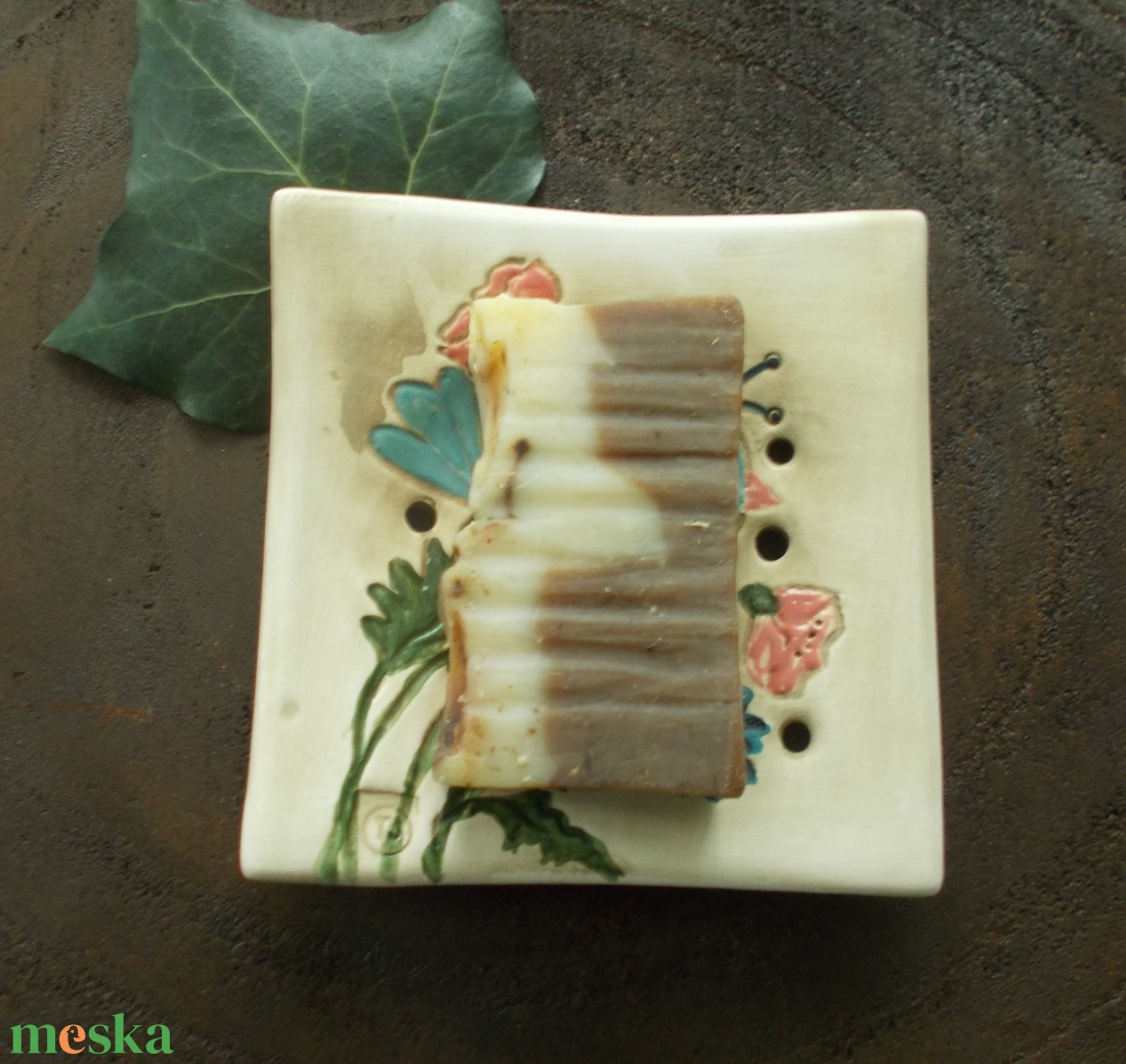 A Kék madár - otthon & életmód - fürdőszoba - szappantartó - Meska.hu