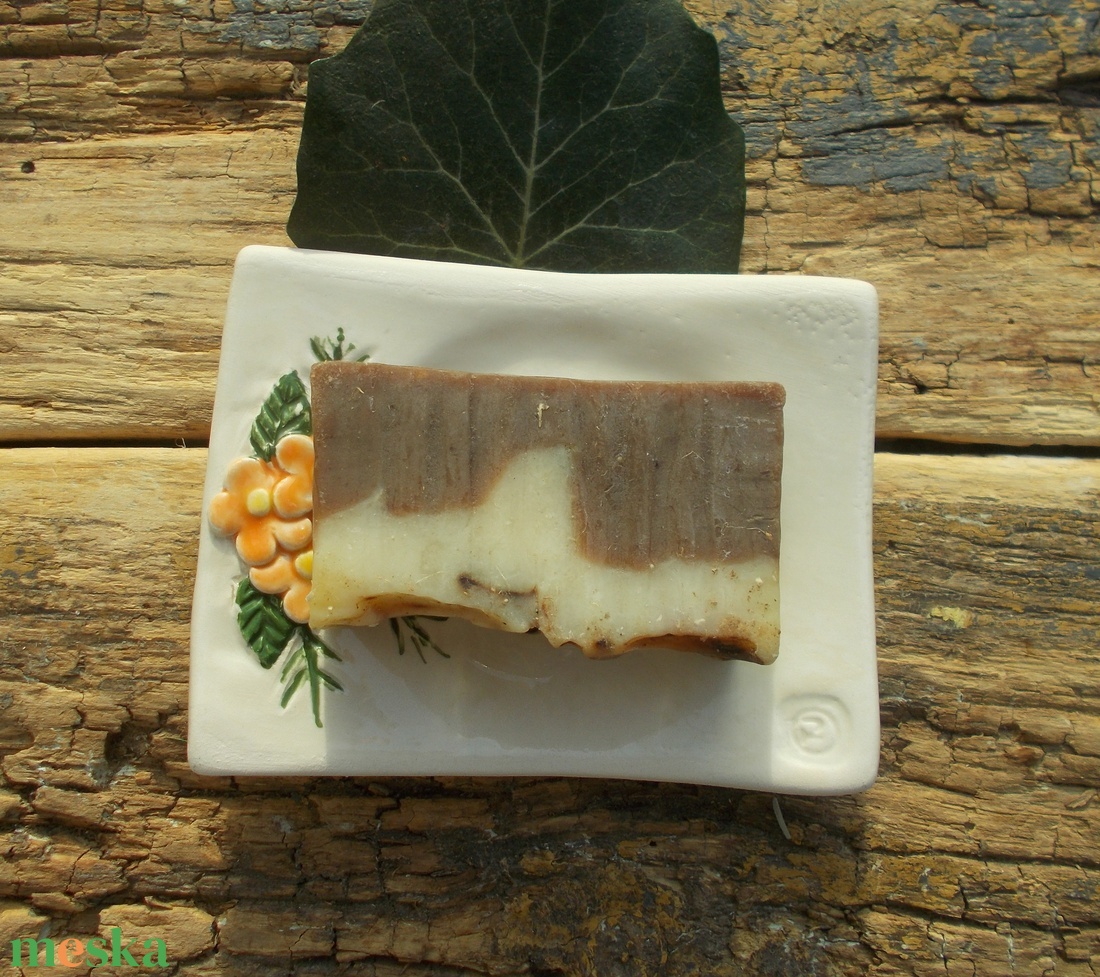 Fehér szappantartó - otthon & életmód - fürdőszoba - szappantartó - Meska.hu