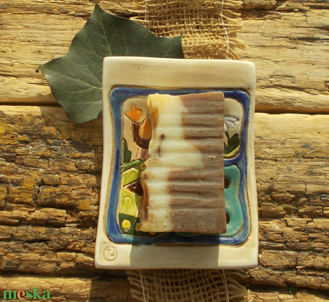 Vidám  szappantartó - otthon & életmód - fürdőszoba - szappantartó - Meska.hu