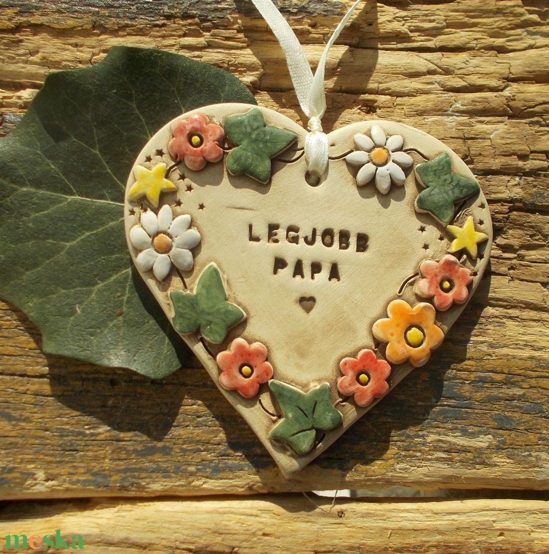 Legjobb papa - otthon & életmód - dekoráció - kép & falikép - táblakép - Meska.hu