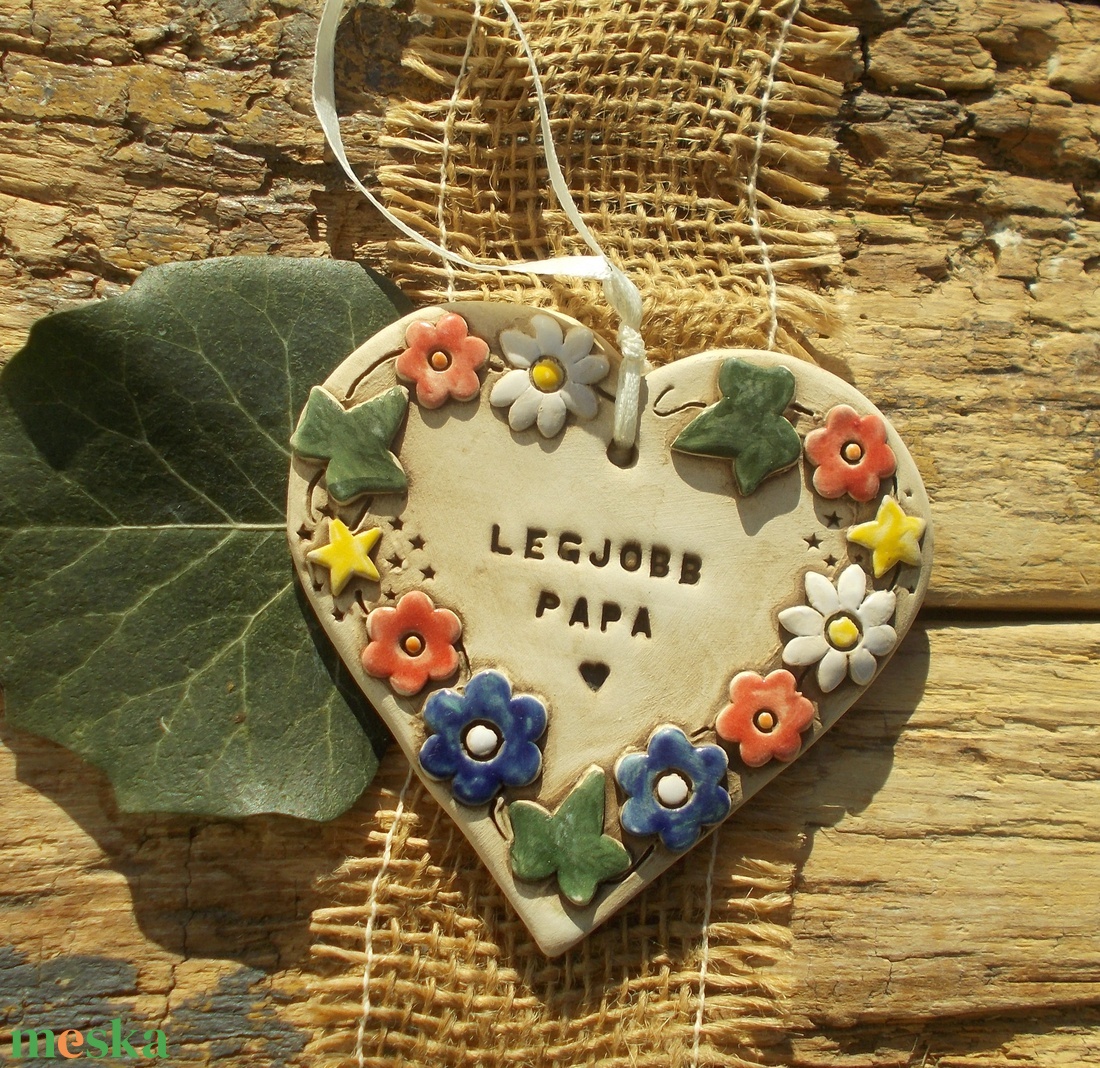 Legjobb papa - otthon & életmód - dekoráció - kép & falikép - táblakép - Meska.hu