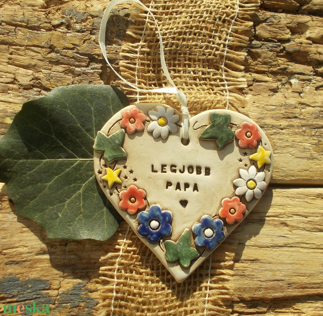 Legjobb papa - otthon & életmód - dekoráció - kép & falikép - táblakép - Meska.hu