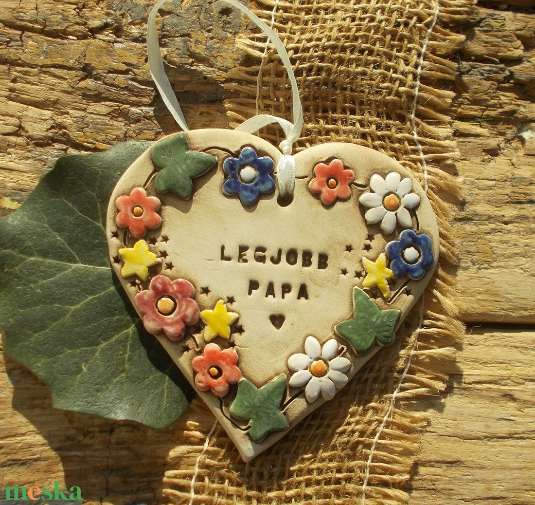 Legjobb papa - otthon & életmód - dekoráció - kép & falikép - táblakép - Meska.hu