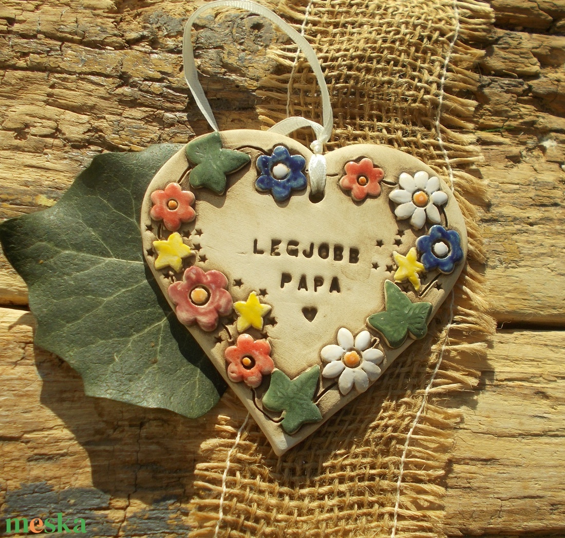 Legjobb papa - otthon & életmód - dekoráció - kép & falikép - táblakép - Meska.hu