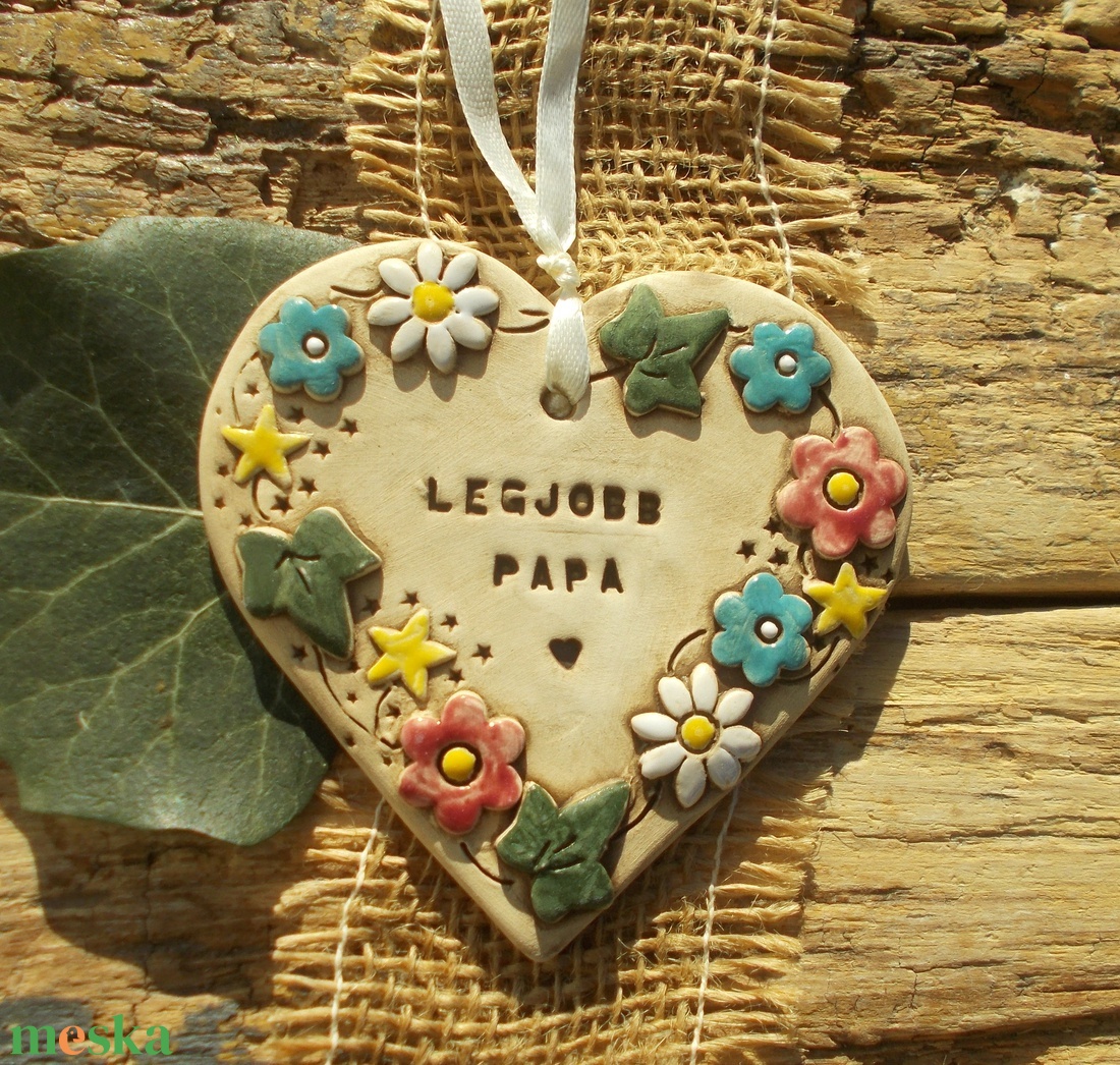 Legjobb papa - otthon & életmód - dekoráció - kép & falikép - táblakép - Meska.hu