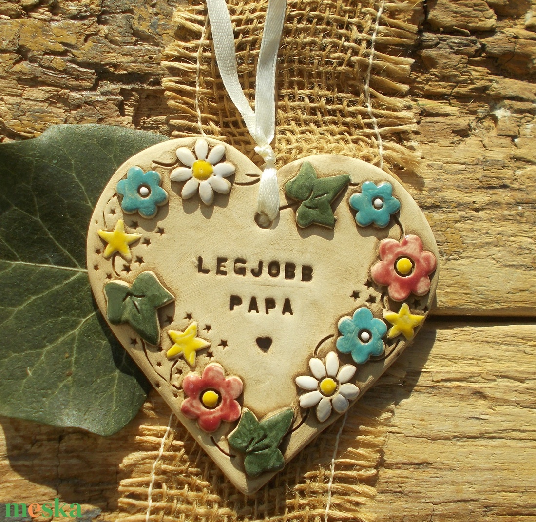 Legjobb papa - otthon & életmód - dekoráció - kép & falikép - táblakép - Meska.hu