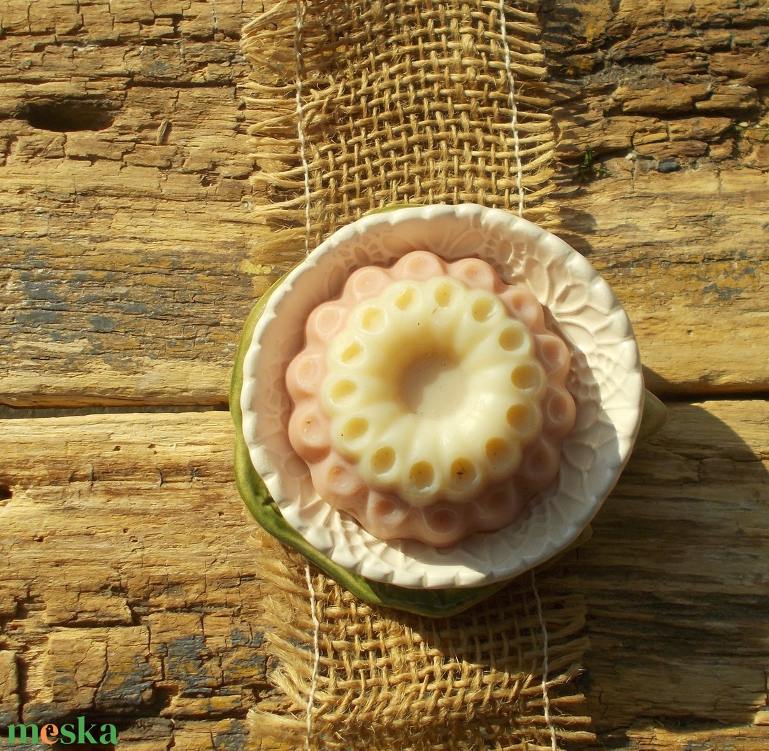 Kétrészes szappantartó - otthon & életmód - fürdőszoba - szappantartó - Meska.hu