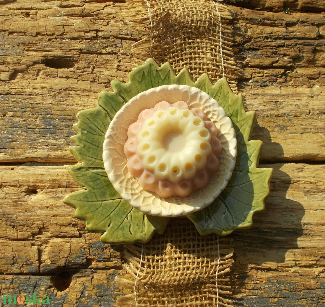 Kétrészes szappantartó - otthon & életmód - fürdőszoba - szappantartó - Meska.hu