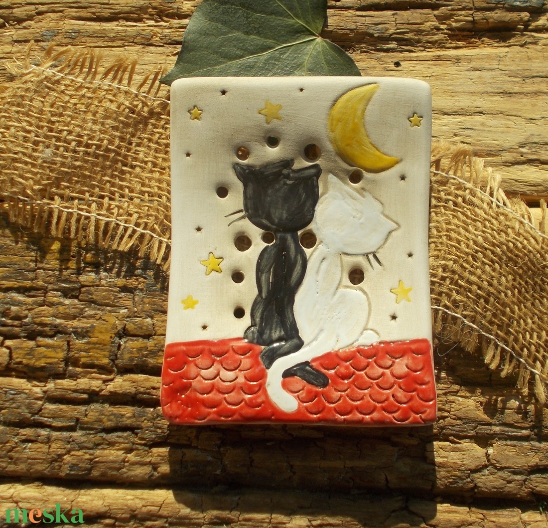 Cicák,  szappantartó - otthon & életmód - fürdőszoba - szappantartó - Meska.hu