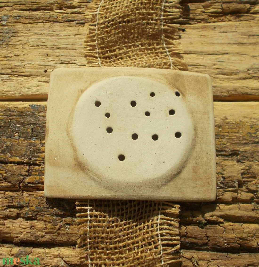 Nyuszis szappantartó - otthon & életmód - fürdőszoba - szappantartó - Meska.hu