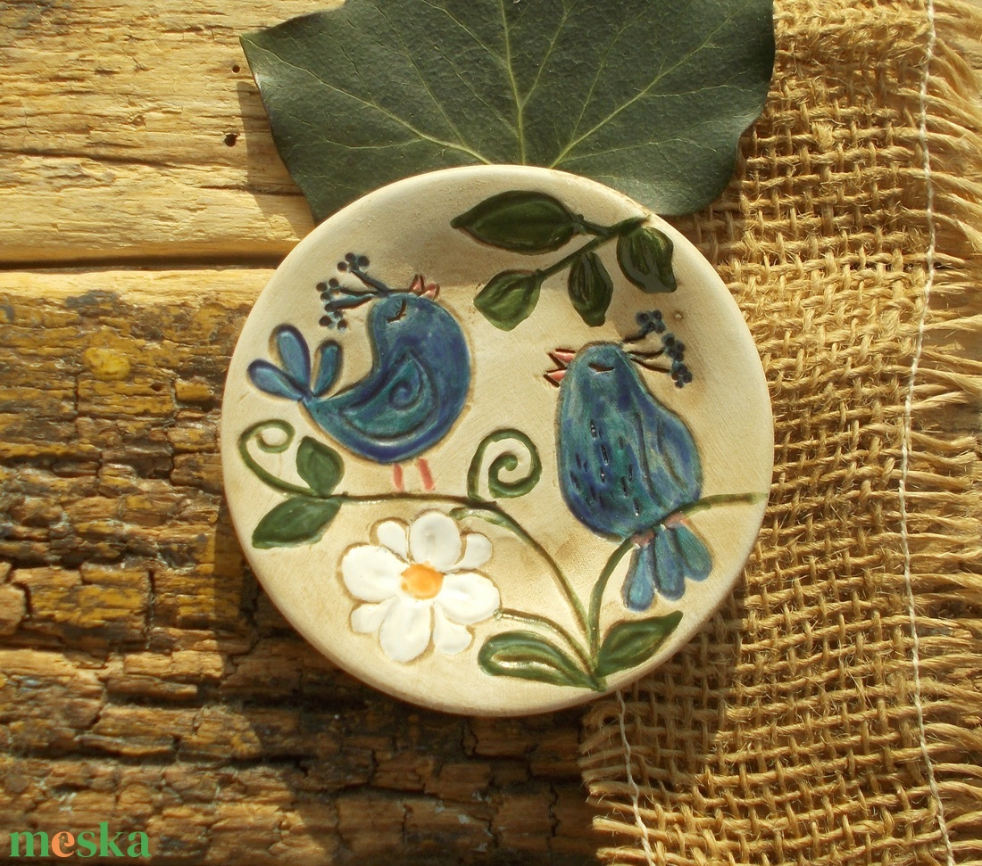 Madárkás  mécsestartó - otthon & életmód - gyertya, illat, aroma - mécses és mécsestartó - Meska.hu