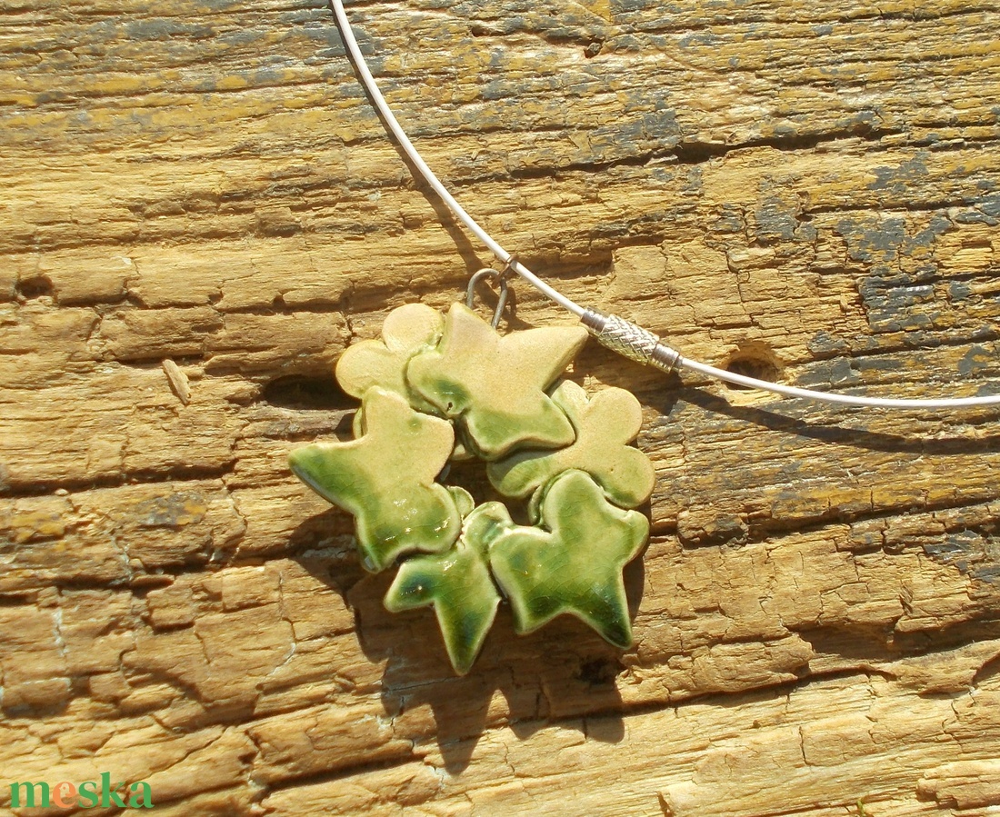 Virág nyaklánc  - ékszer - nyaklánc - medálos nyaklánc - Meska.hu