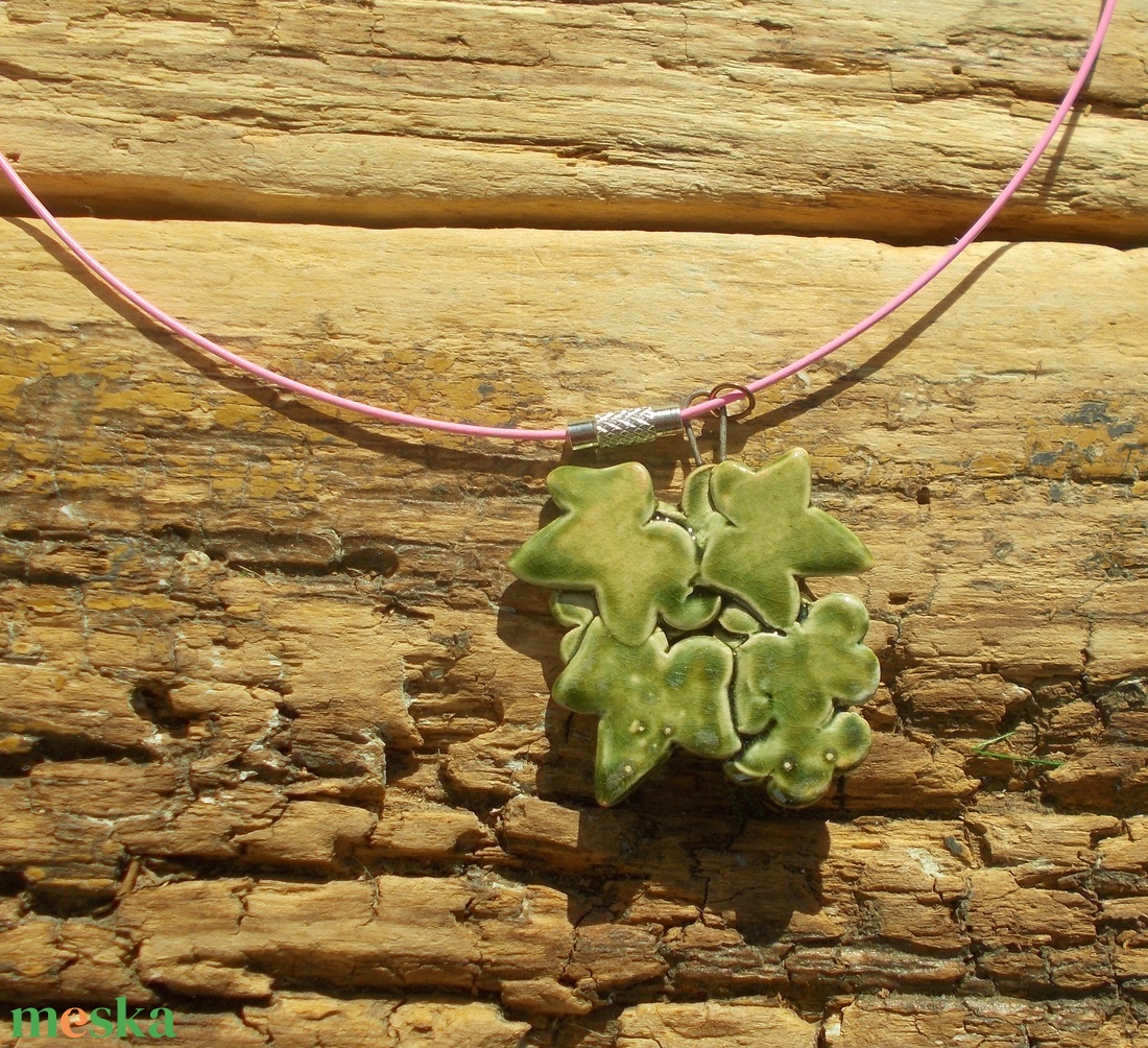 Virág nyaklánc  - ékszer - nyaklánc - medálos nyaklánc - Meska.hu