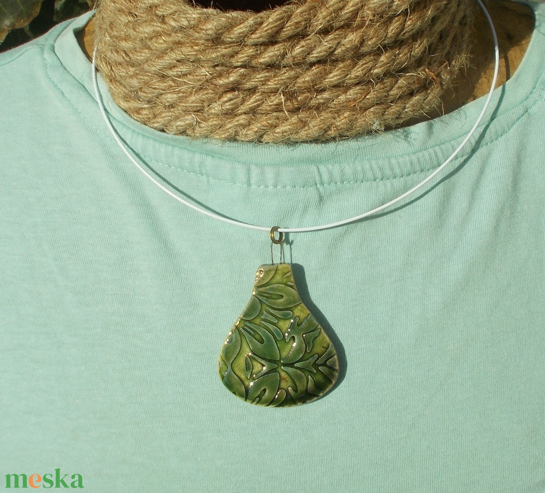 Antikolt nyaklánc  - ékszer - nyaklánc - medálos nyaklánc - Meska.hu