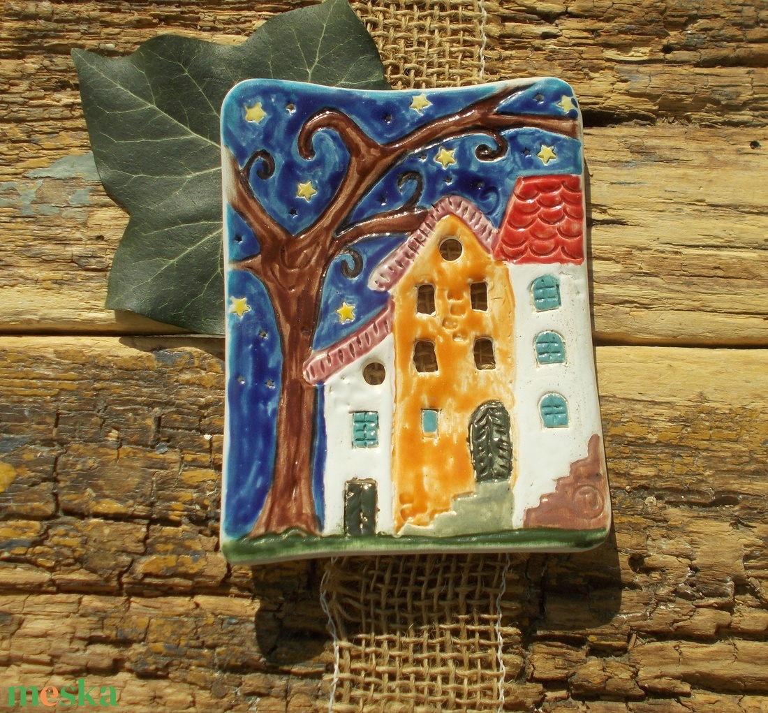 Nyári éj - otthon & életmód - fürdőszoba - szappantartó - Meska.hu