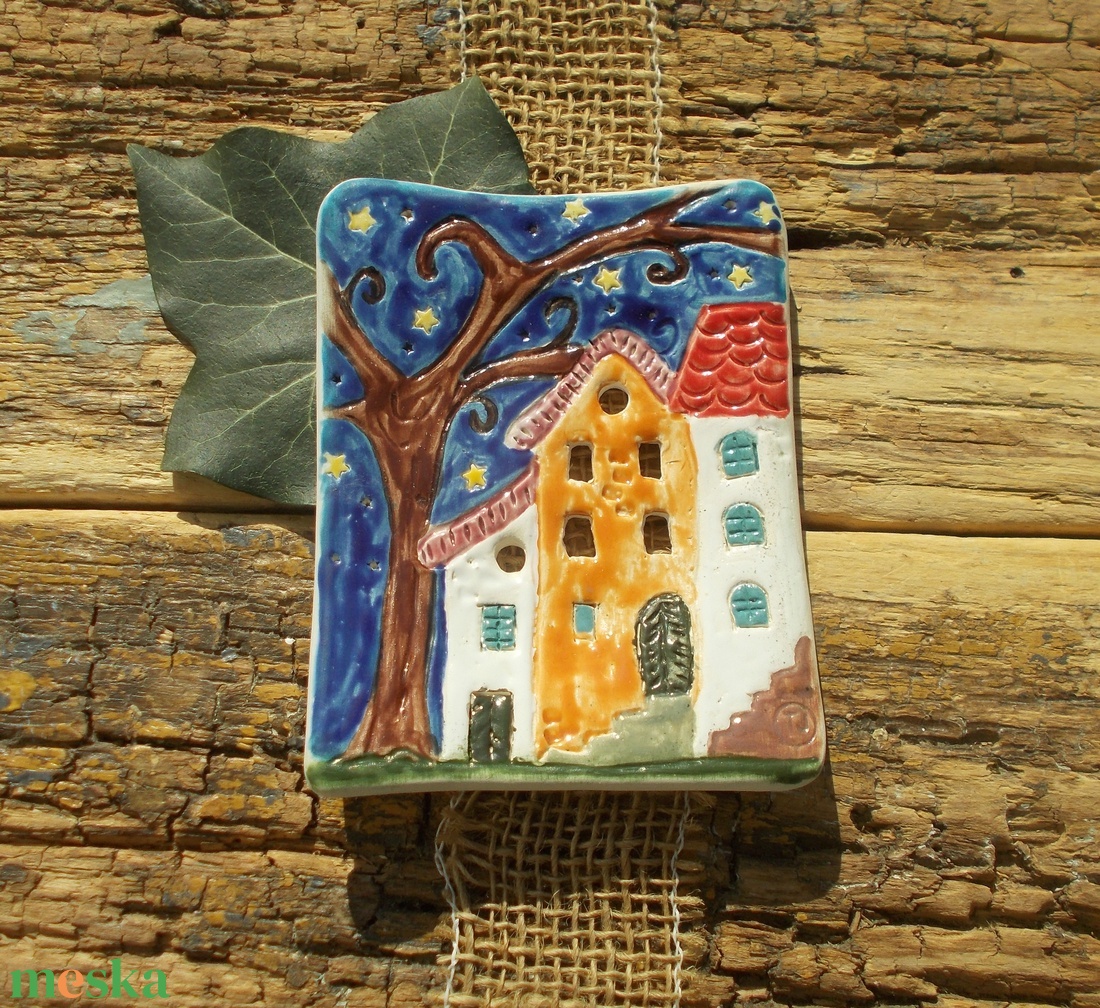 Nyári éj - otthon & életmód - fürdőszoba - szappantartó - Meska.hu