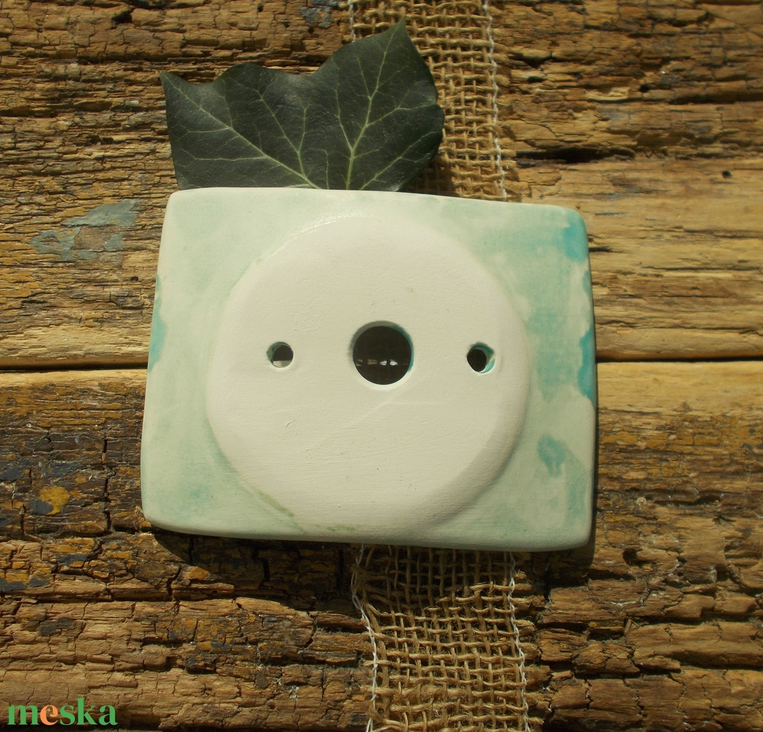 Csipkés  szappantartó - otthon & életmód - fürdőszoba - szappantartó - Meska.hu