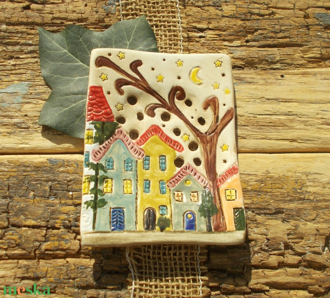 Vidám  nyár - otthon & életmód - fürdőszoba - szappantartó - Meska.hu