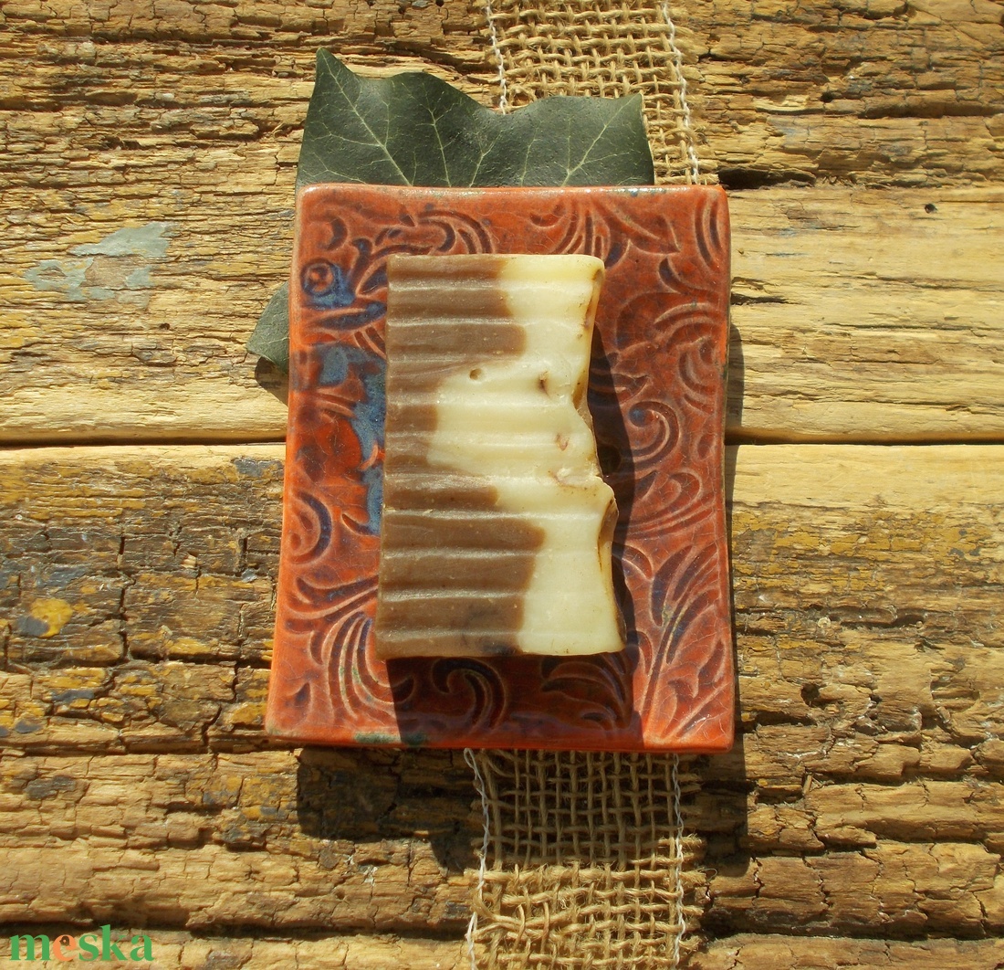 Csipkés szappantartó - otthon & életmód - fürdőszoba - szappantartó - Meska.hu