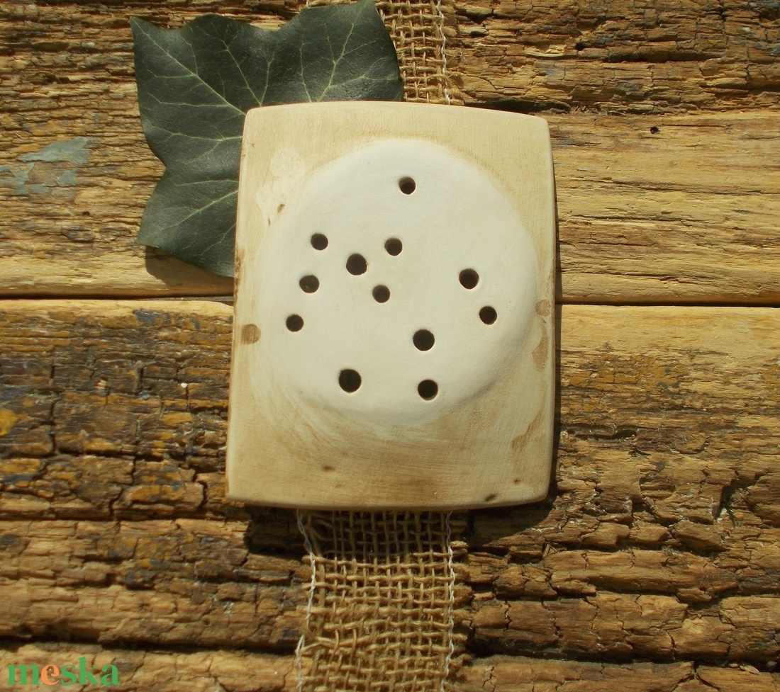 Tulipános  szappantartó - otthon & életmód - fürdőszoba - szappantartó - Meska.hu