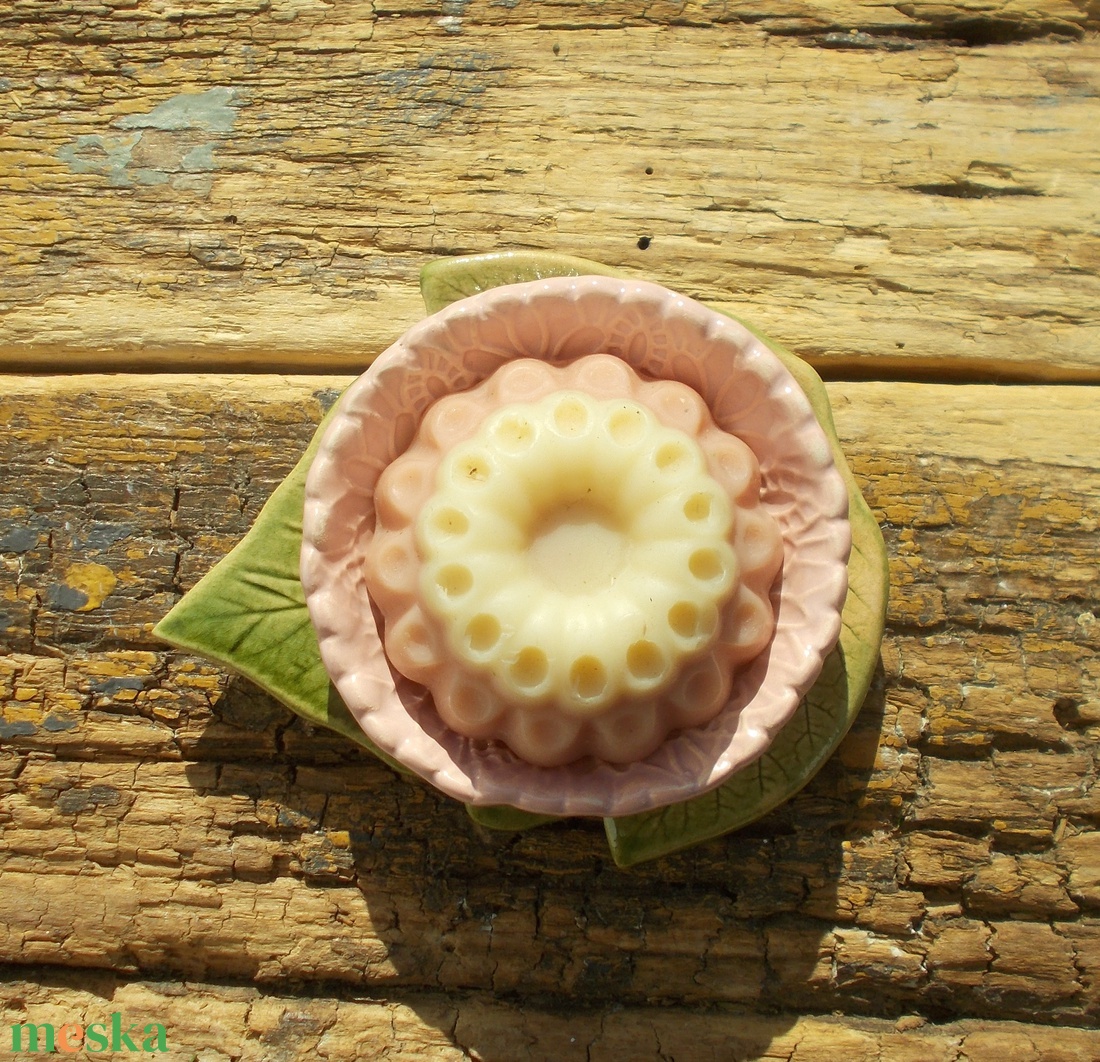 Kétrészes szappantartó - otthon & életmód - fürdőszoba - szappantartó - Meska.hu