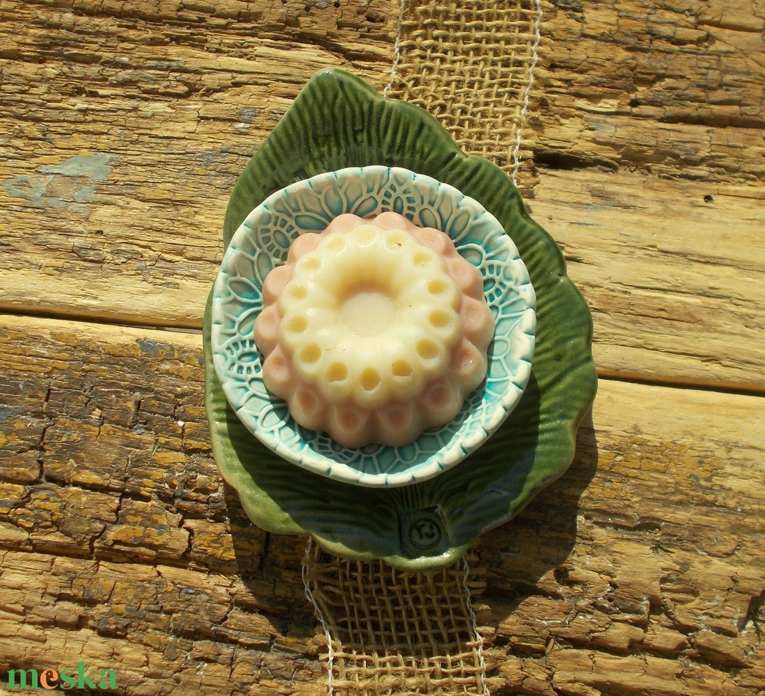 Kétrészes szappantartó - otthon & életmód - fürdőszoba - szappantartó - Meska.hu