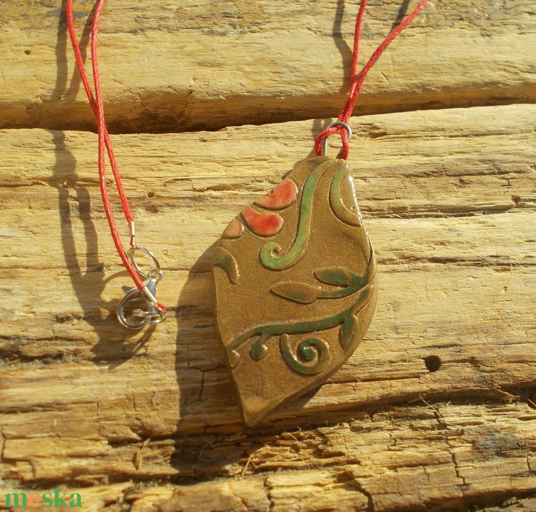 Nyaklánc indákkal - ékszer - nyaklánc - medálos nyaklánc - Meska.hu