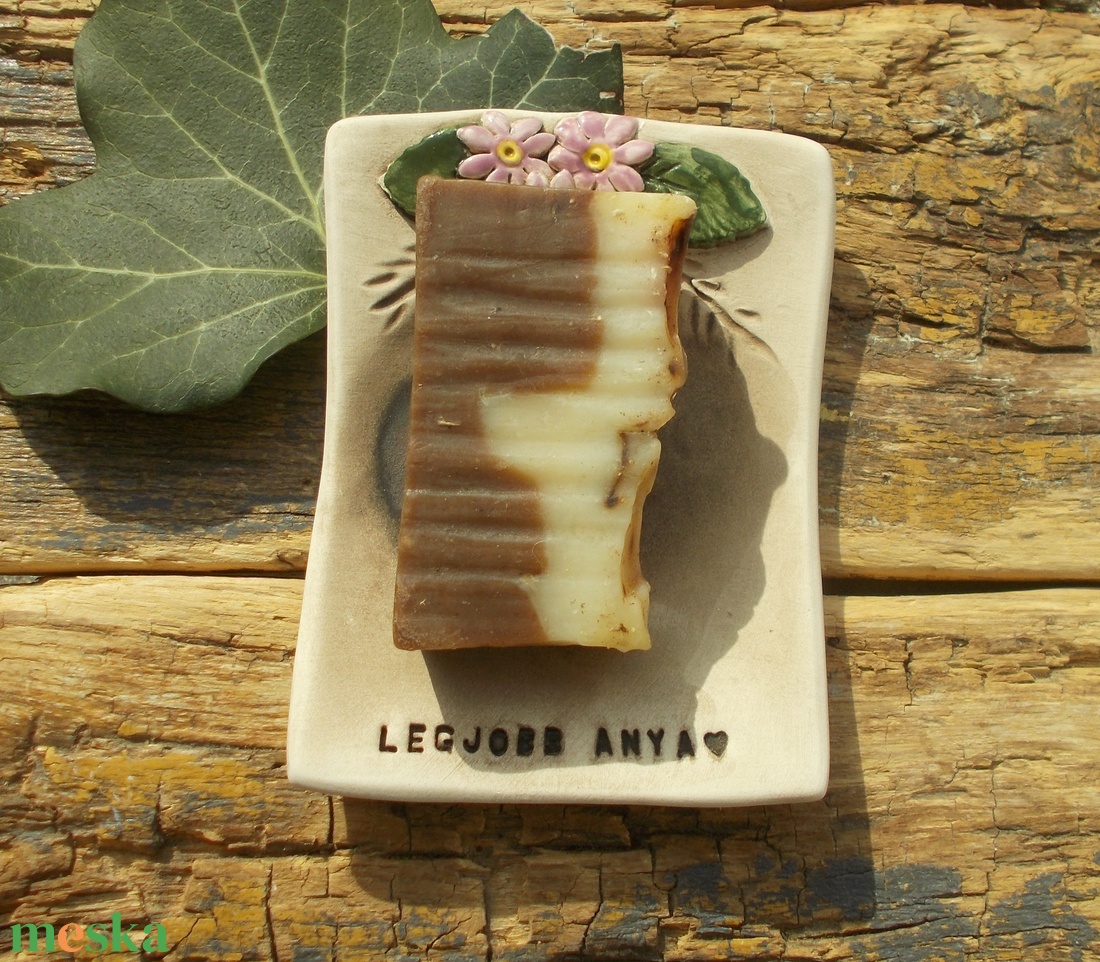 Legjobb anya - otthon & életmód - fürdőszoba - szappantartó - Meska.hu