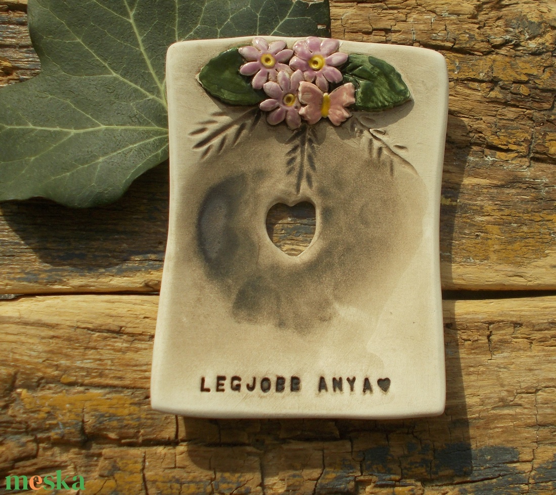 Legjobb anya - otthon & életmód - fürdőszoba - szappantartó - Meska.hu