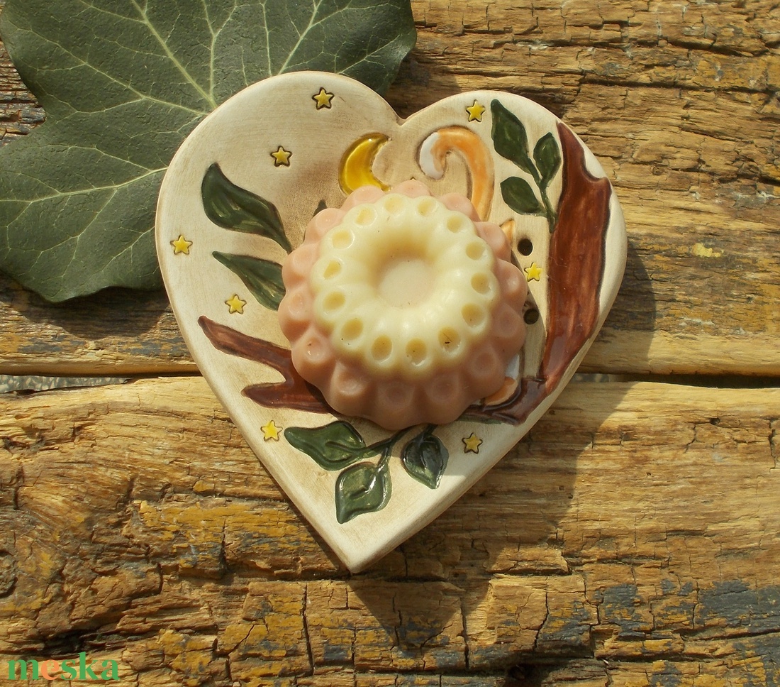 Cirmi a fán - otthon & életmód - fürdőszoba - szappantartó - Meska.hu