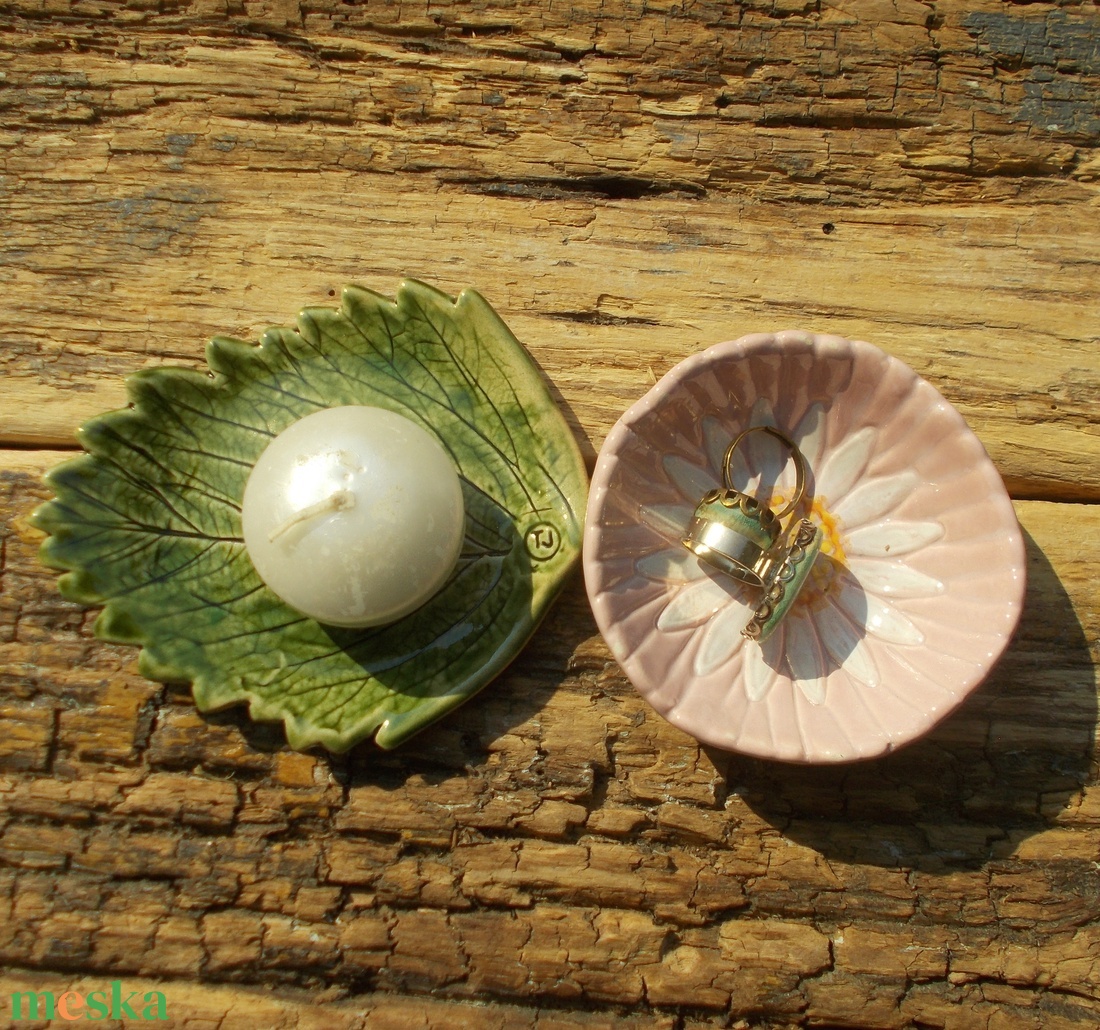 Mécsestartó - ékszer - ékszertartó - ékszertartó tál - Meska.hu